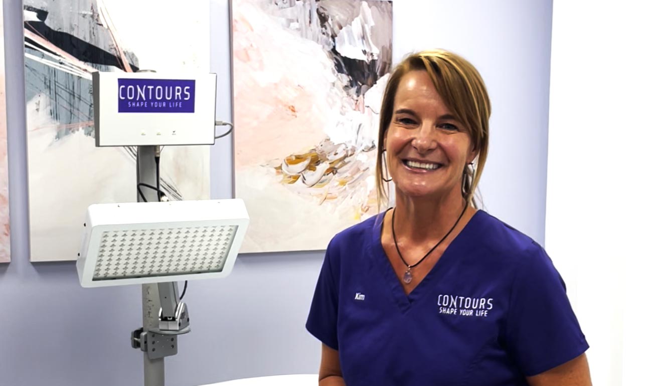 Kim smiling - Contours room