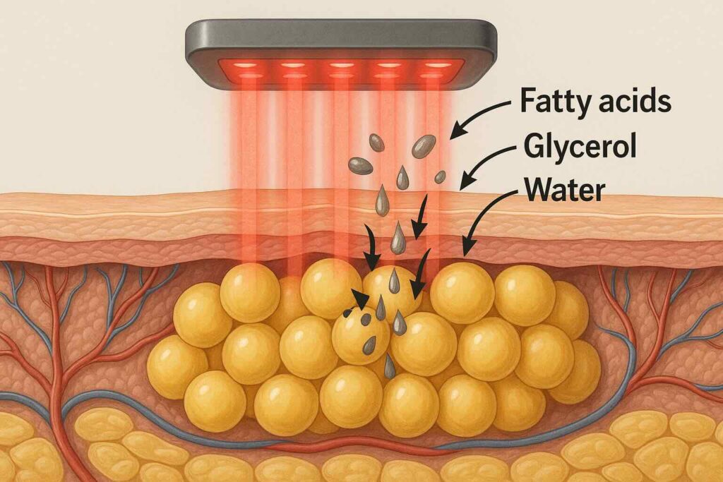 What Is Released from Fat Cells During Red Light Therapy